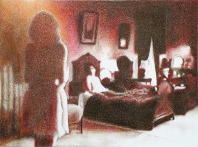 Encontro, 2010
lpis de cor sobre papel fabriano  
48 x 64cm