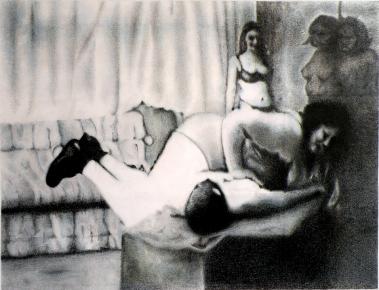 Bordel (2), 2009
lápis sobre papel fabriano 
 61 x 80cm