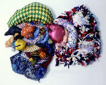 Bungundum , 2000
assemblage 
140 x 120 x 30 cm