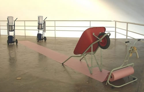 Alexandre da Cunha e D�bora Bolsoni no CCSP