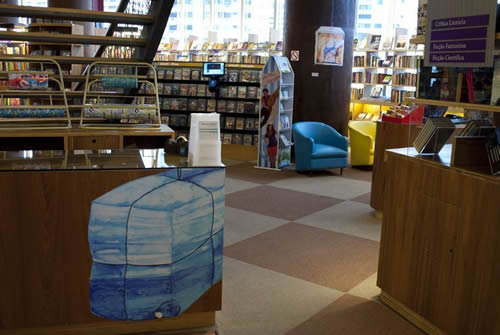 Maíra Ortins na Livraria Cultura