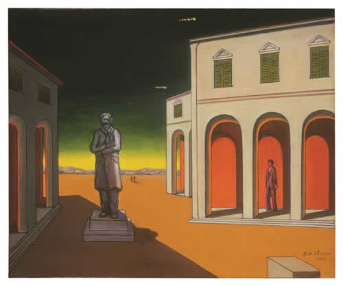 Giorgio de Chirico na Iberê Camargo
